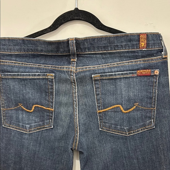 7 For All Mankind Dark Wash Jeans - Picture 4 of 4